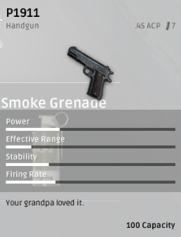 P1911 пистолет гайд