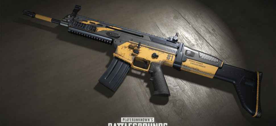 Разработчики дарят скин на SCAR-L в честь дня рождения PUBG