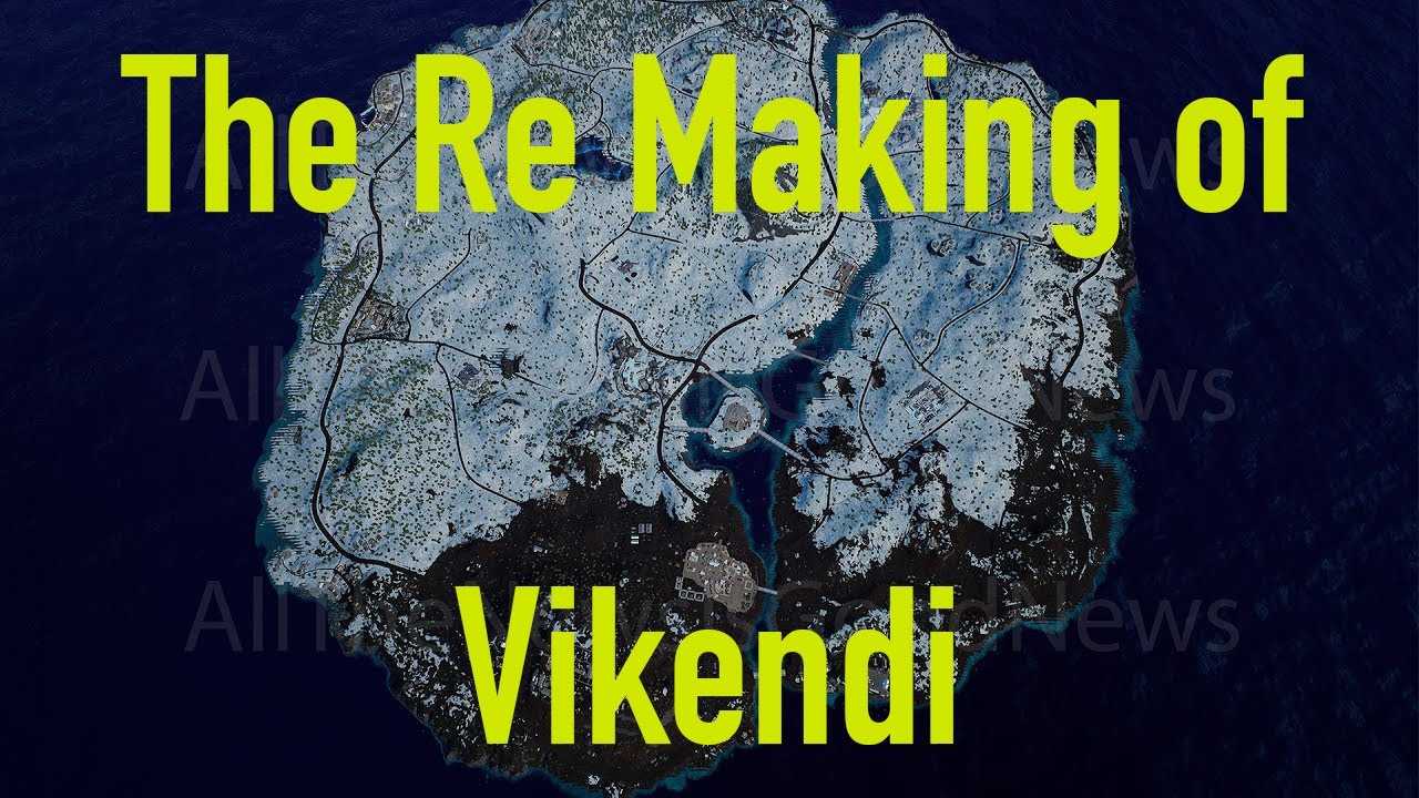Новый обзор снежной карты Vikendi в PUBG