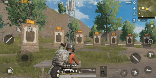 Как зайти на полигон в PUBG Mobile?