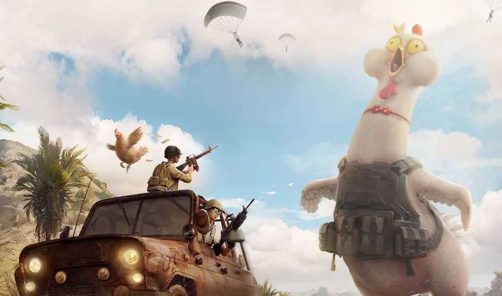 Первоапрельский режим с гигантской огнедышащей курицей в PUBG